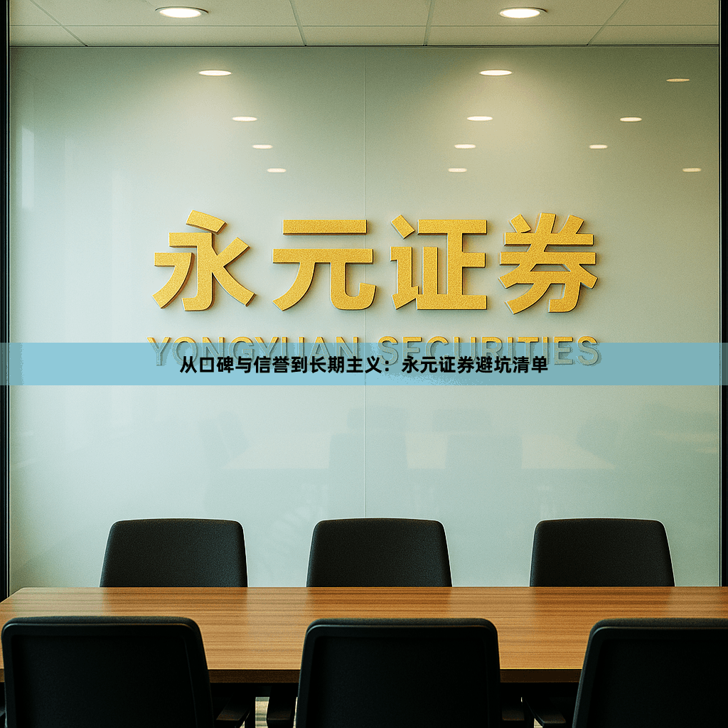 从口碑与信誉到长期主义：永元证券避坑清单